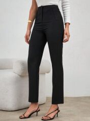 Акція на Штани жіночі SHEIN GD-00109096 L Чорні від Rozetka
