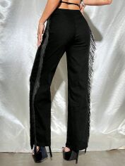 Акція на Штани жіночі SHEIN GD-00143456 L Чорні від Rozetka