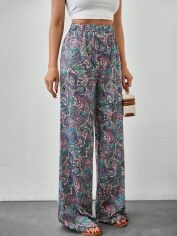Акція на Штани жіночі SHEIN GD-00112170 S Комбіновані від Rozetka