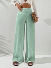 Акція на Штани жіночі SHEIN GD-00130982 S М'ятні від Rozetka