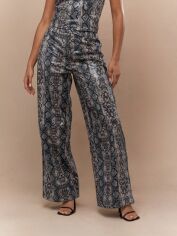 Акція на Штани жіночі SHEIN GD-00133761 XL Сірі від Rozetka