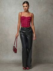 Акція на Штани жіночі SHEIN GD-00134099 L Чорні від Rozetka