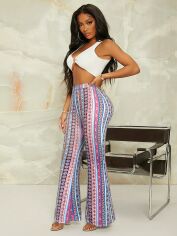 Акція на Штани жіночі SHEIN GD-00112329 S Комбіновані від Rozetka