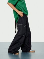 Акція на Штани жіночі SHEIN GD-00131475 S Чорні від Rozetka