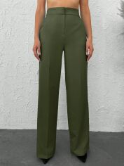 Акція на Штани жіночі SHEIN GD-00134410 S Хакі від Rozetka