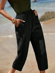 Акція на Штани жіночі SHEIN GD-00148920 S Чорні від Rozetka