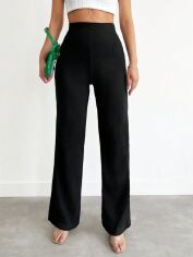 Акція на Штани жіночі SHEIN GD-00148934 S Чорні від Rozetka