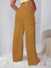 Акція на Штани жіночі SHEIN GD-00140068 4XL Помаранчеві від Rozetka
