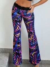Акція на Штани жіночі SHEIN GD-00144497 L Комбіновані від Rozetka
