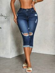 Акція на Джинси Skinny жіночі SHEIN GD-00135217 27 Сині від Rozetka