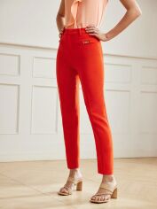 Акція на Штани жіночі SHEIN GD-00153708 XS Червоні від Rozetka
