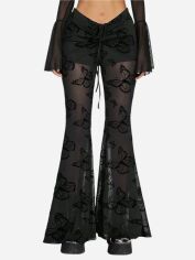 Акція на Штани жіночі SHEIN GD-00150984 S Чорні від Rozetka