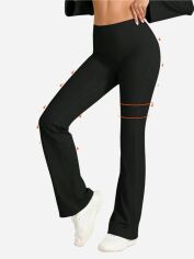Акція на Штани жіночі SHEIN GD-00155663 M Чорні від Rozetka