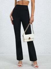 Акція на Штани жіночі SHEIN GD-00164813 M Чорні від Rozetka