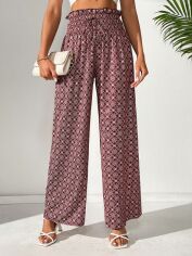 Акція на Штани жіночі SHEIN GD-00163053 M Комбіновані від Rozetka
