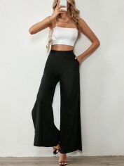 Акція на Штани жіночі SHEIN GD-00151254 L Чорні від Rozetka