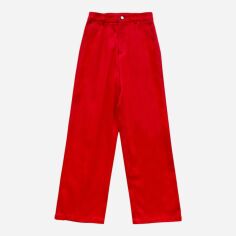 Акція на Штани жіночі SHEIN GD-00150323 S Червоні від Rozetka