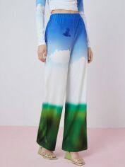 Акція на Штани жіночі SHEIN GD-00147375 M Комбіновані від Rozetka