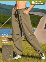 Акція на Штани жіночі SHEIN GD-00142477 L Хакі від Rozetka
