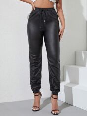 Акція на Штани жіночі SHEIN GD-00145495 M Чорні від Rozetka