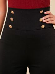 Акція на Штани жіночі SHEIN GD-00108328 L Чорні від Rozetka