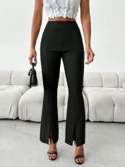 Акція на Штани жіночі SHEIN GD-00112421 S Чорні від Rozetka