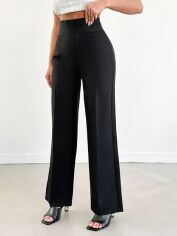 Акція на Штани жіночі SHEIN GD-00143710 L Чорні від Rozetka