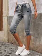 Акція на Джинси Skinny жіночі SHEIN GD-00135327 32 Сірі від Rozetka