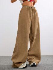 Акція на Штани жіночі SHEIN GD-00134741 S Коричневі від Rozetka