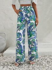 Акція на Штани жіночі SHEIN GD-00112307 S Комбіновані від Rozetka