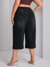 Акція на Штани жіночі SHEIN GD-00137518 XL Чорні від Rozetka