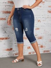 Акція на Джинси Skinny  жіночі SHEIN GD-00136013 XL Сині від Rozetka