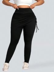 Акція на Штани жіночі SHEIN GD-00134269 2XL Чорні від Rozetka