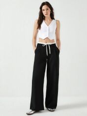 Акція на Штани жіночі SHEIN GD-00112490 L Чорні від Rozetka