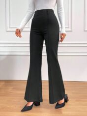 Акція на Штани жіночі SHEIN GD-00112148 XL Чорні від Rozetka