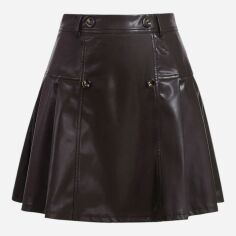 Акція на Спідниця жіноча SHEIN GD-00153337 XS Темно-коричнева від Rozetka
