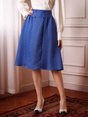Акція на Спідниця жіноча SHEIN GD-00107667 L Синя від Rozetka