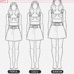 Акція на Спідниця жіноча SHEIN GD-00123748 S Чорно-біла від Rozetka