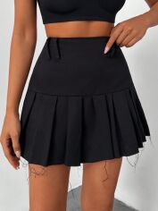 Акція на Спідниця жіноча SHEIN GD-00145793 M Чорна від Rozetka