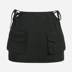 Акція на Спідниця жіноча SHEIN GD-00142785 L Чорна від Rozetka