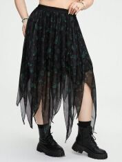 Акція на Спідниця жіноча SHEIN GD-00136878 XL Чорна від Rozetka