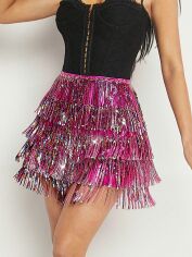 Акція на Спідниця жіноча SHEIN GD-00143675 L Рожева від Rozetka