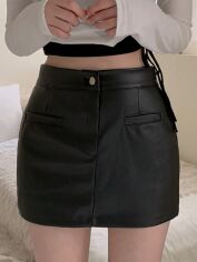 Акція на Спідниця жіноча SHEIN GD-00146237 S Чорна від Rozetka