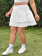 Акція на Спідниця жіноча SHEIN GD-00139331 3XL Біла від Rozetka
