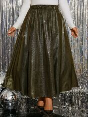 Акція на Спідниця жіноча SHEIN GD-00134241 2XL Чорна від Rozetka