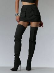 Акція на Спідниця жіноча SHEIN GD-00151111 XS Чорна від Rozetka