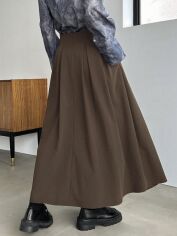 Акція на Спідниця жіноча SHEIN GD-00152148 XL Коричнева від Rozetka