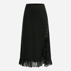 Акція на Спідниця жіноча SHEIN GD-00149678 S Чорна від Rozetka