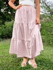 Акція на Спідниця жіноча SHEIN GD-00135730 XL Світло-рожева від Rozetka