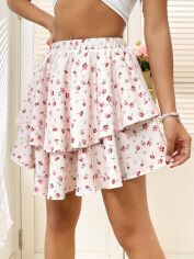 Акція на Спідниця жіноча SHEIN GD-00143783 L Світло-рожева від Rozetka